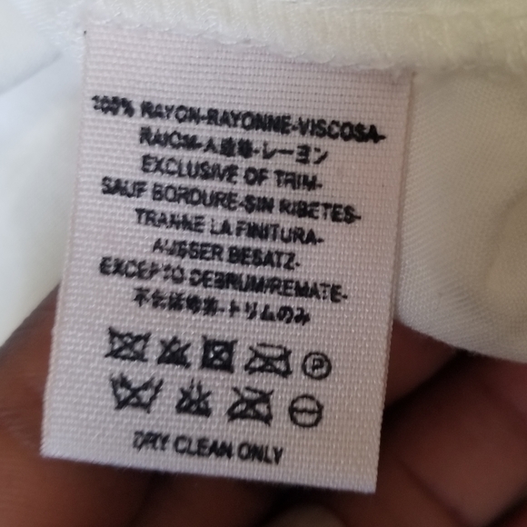 Free People V Neck Front Tie Bell Sleeve Cream Blouse Size Small - Picture 10 of 14